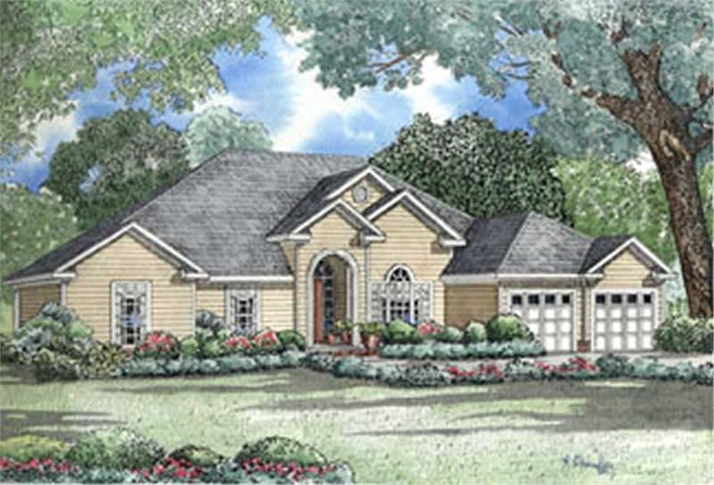 Main image for house plan # 3984