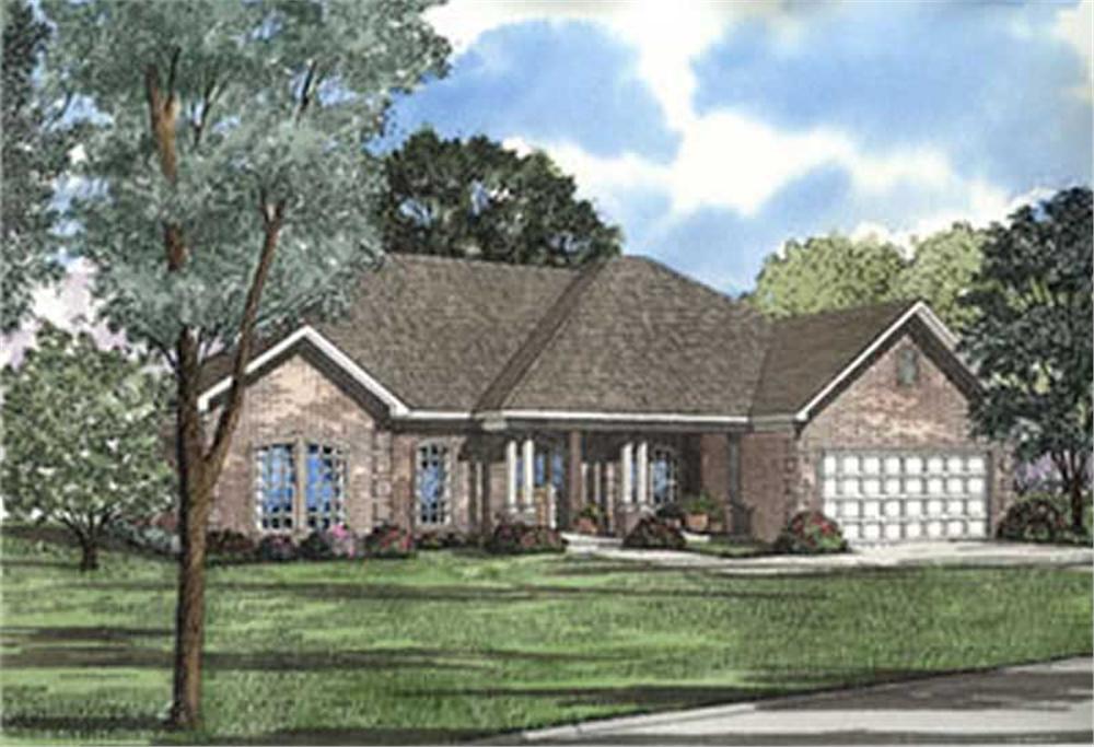 Main image for house plan # 4079