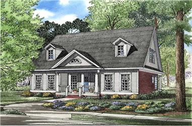3–4-Bedroom, 2140 Sq Ft Southern Home - Plan #153-1637 - Main Exterior