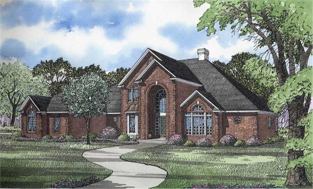 Main image for house plan # 3332