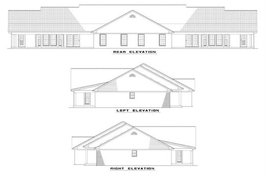 Elevations- Rear and Sides