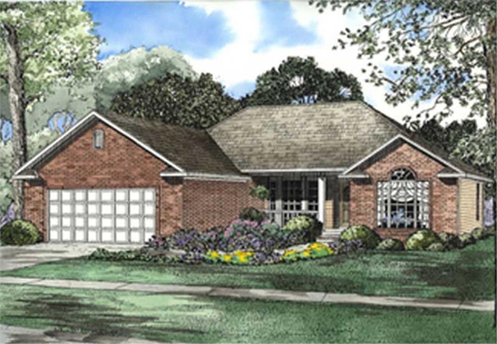 Main image for house plan # 4065