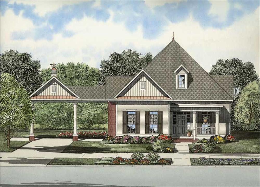 Main image for house plan # 8212