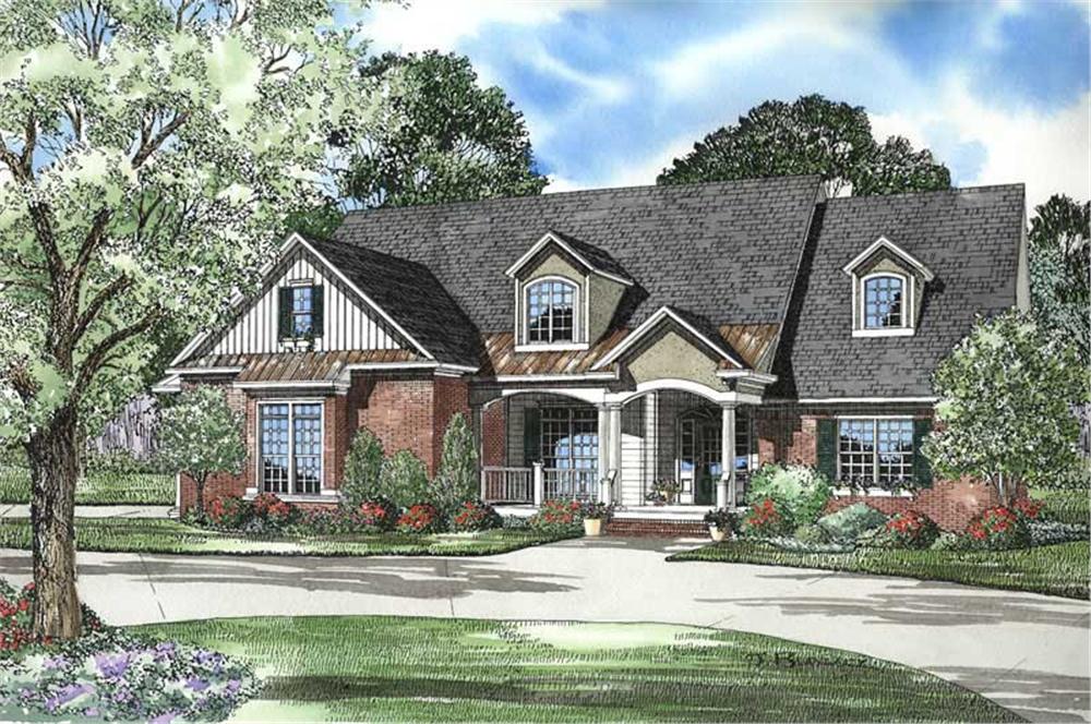 Main image for house plan # 9228