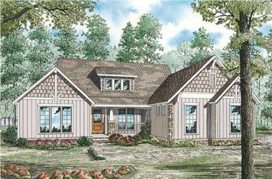 4-Bedroom, 3016 Sq Ft House Plan - 153-1754 - Front Exterior
