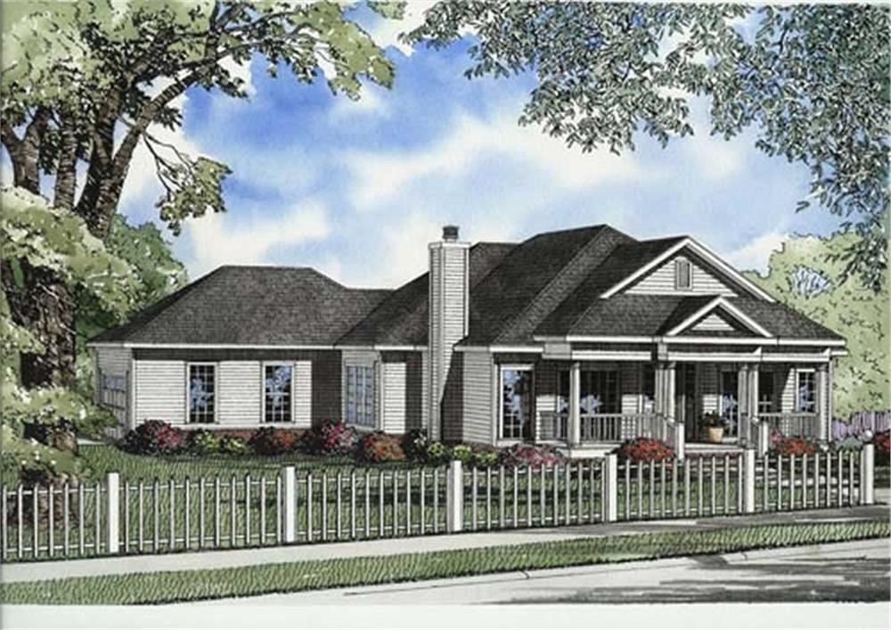 Main image for house plan # 7792