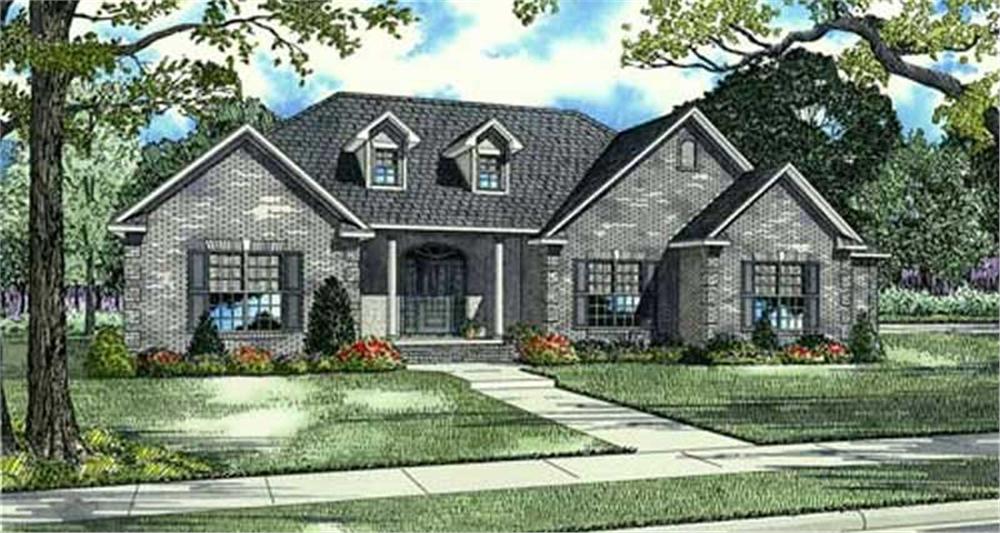 Main image for house plan # 16882