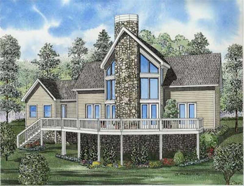 Main image for house plan # 7930