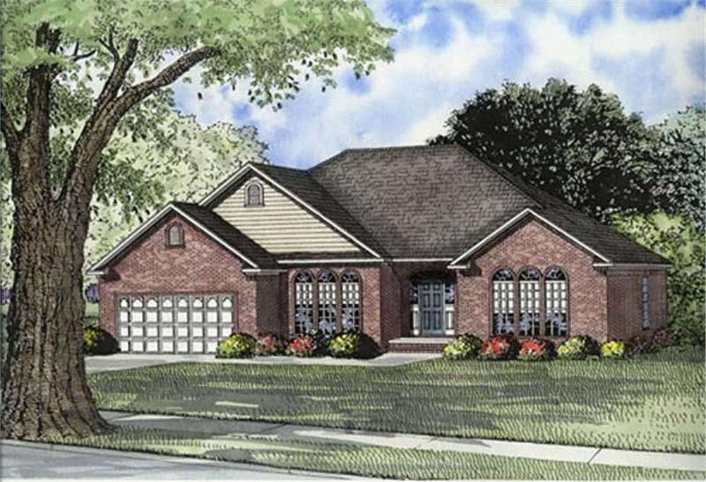 Main image for house plan # 7783