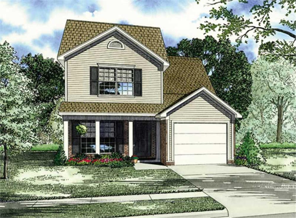 Main image for house plan # 17574