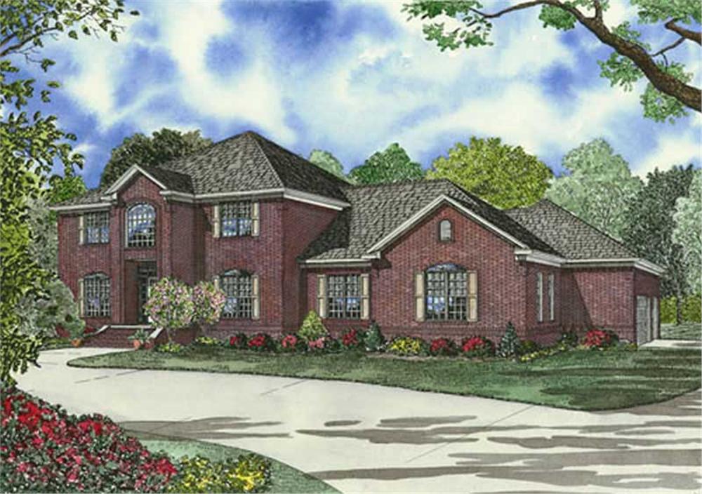 Main image for house plan # 9913
