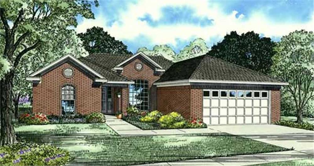 Main image for house plan # 19445