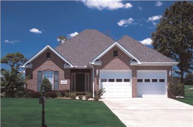 3-Bedroom, 1379 Sq Ft Small House Plans - 153-1873 - Main Exterior