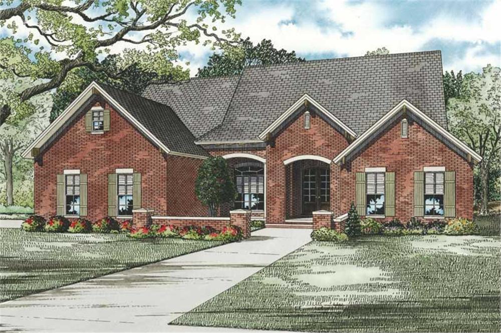 Main image for house plan # 19821