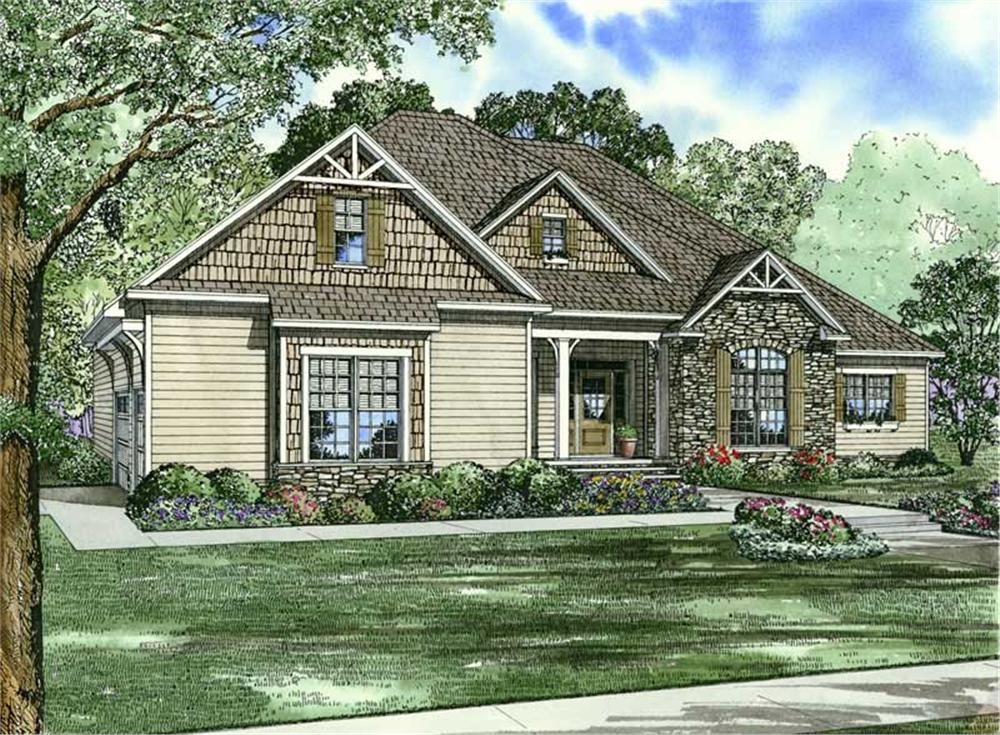 Main image for house plan # 9226