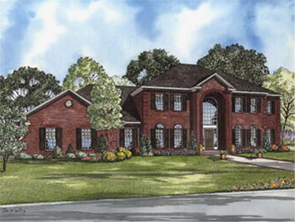 Main image for house plan # 8238