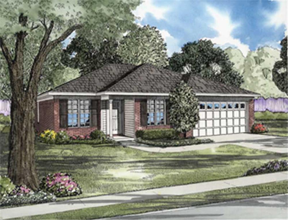 Main image for house plan # 7889