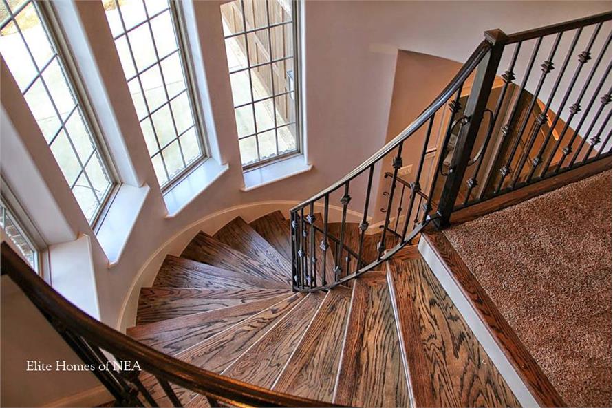 Entry Hall: Staircase of this 4-Bedroom,3084 Sq Ft Plan -3084