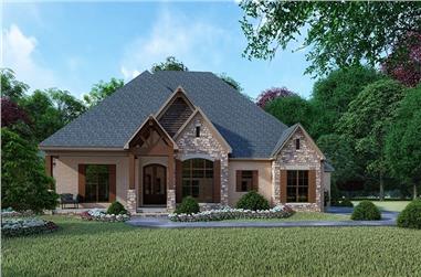 4-Bedroom, 2688 Sq Ft Country Home  - Plan #153-2064 - Main Exterior