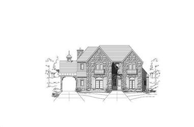5-Bedroom, 3848 Sq Ft Country Home Plan - 156-1003 - Main Exterior