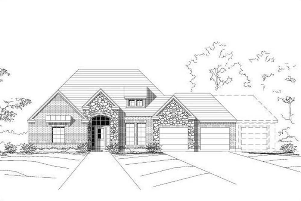 Main image for house plan # 16026