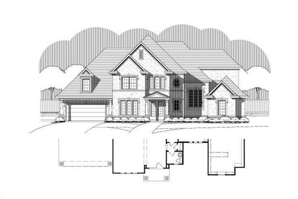 Main image for house plan # 16080