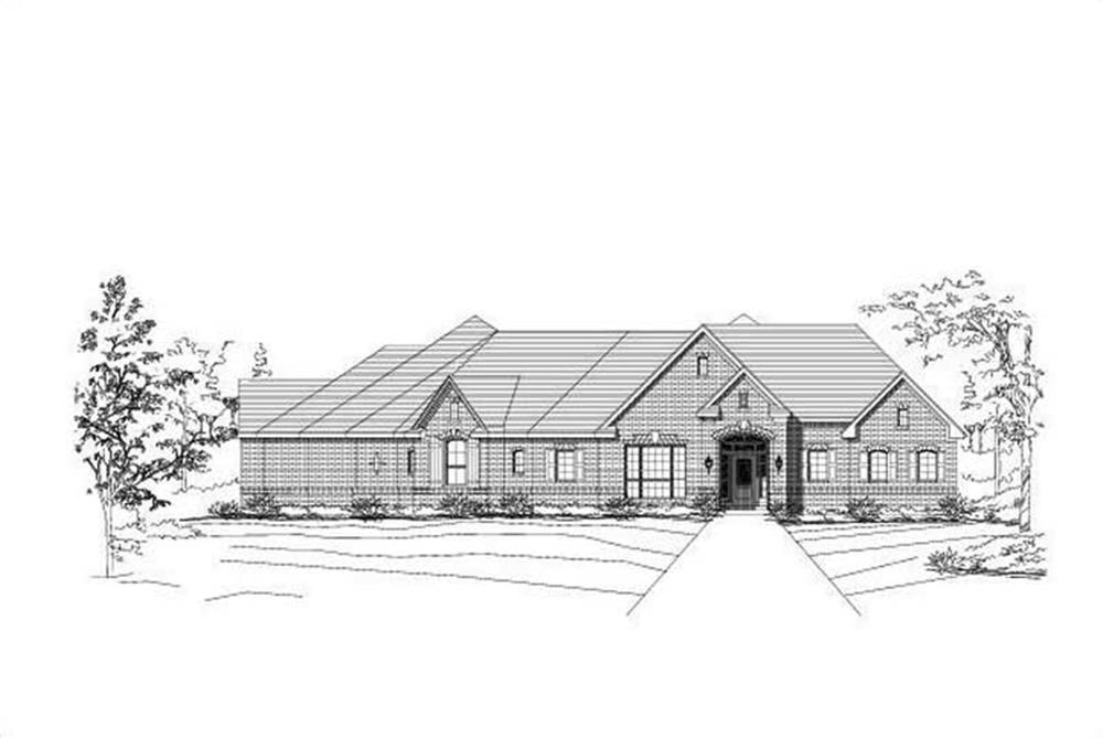 Main image for house plan # 16096