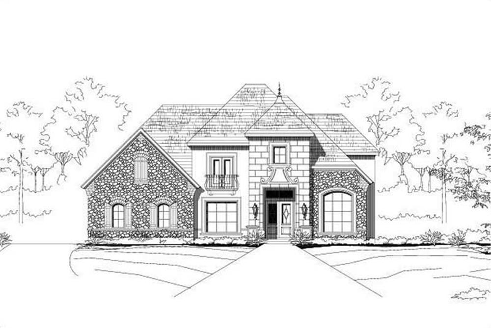 Main image for house plan # 16053