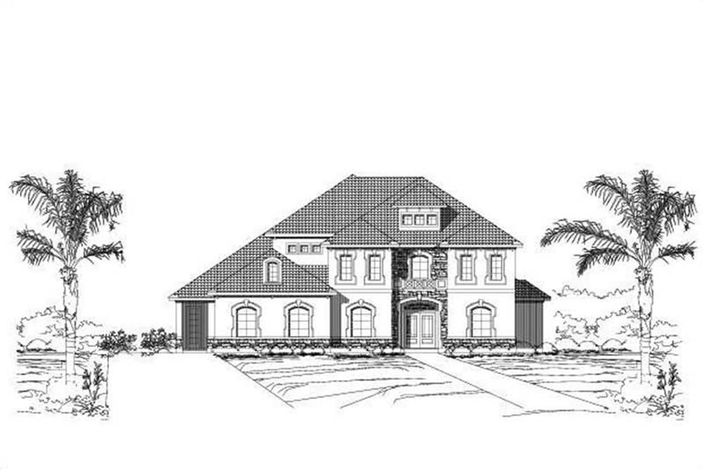 Main image for house plan # 16095