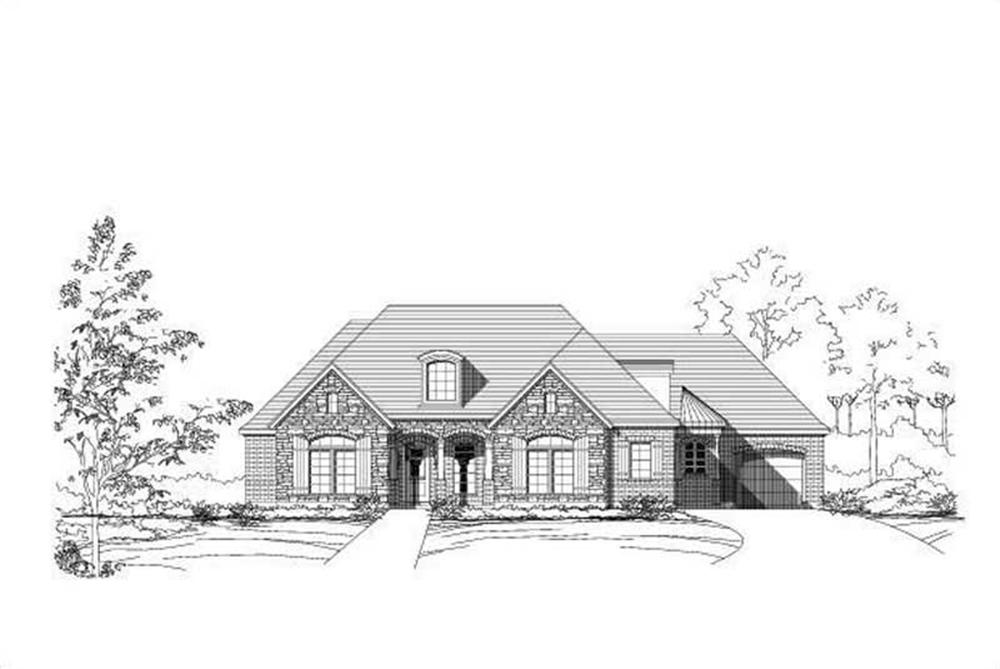Main image for house plan # 16097