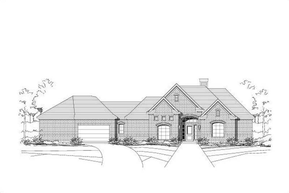 Main image for house plan # 16103