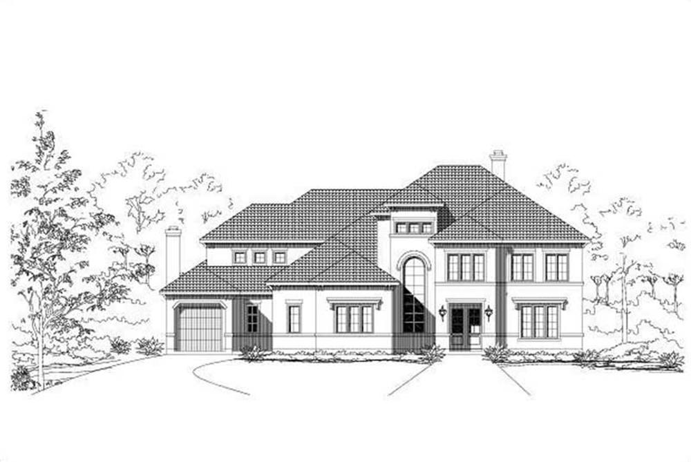 Main image for house plan # 16150