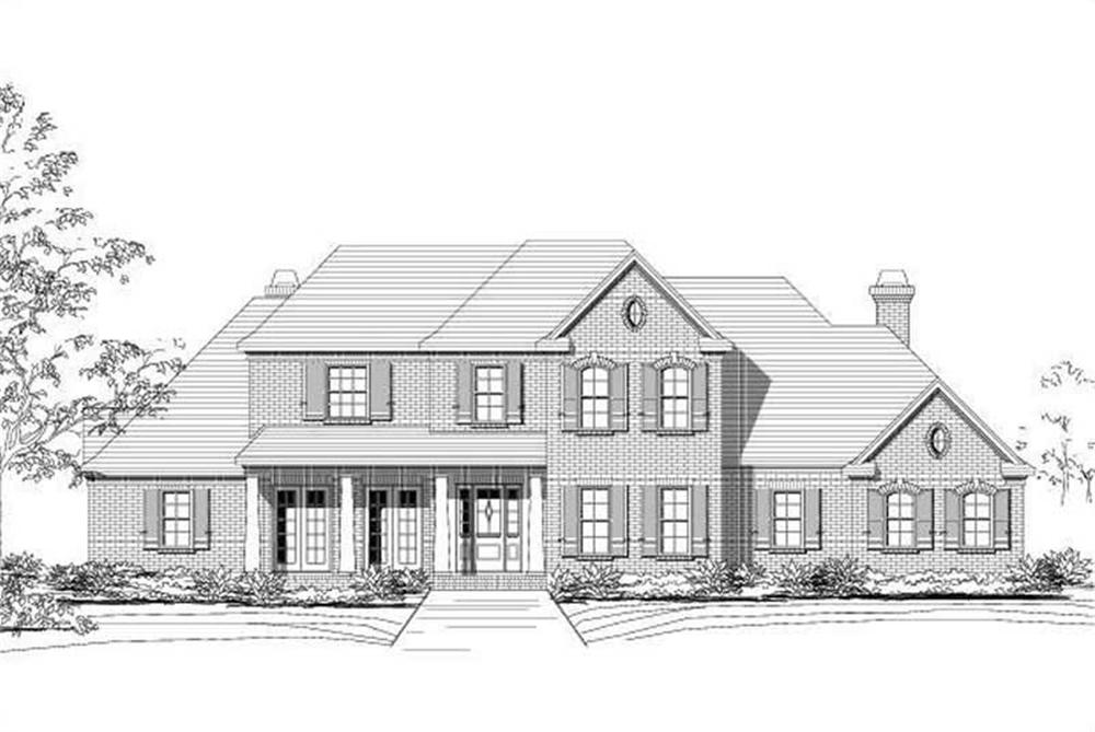 Main image for house plan # 16151