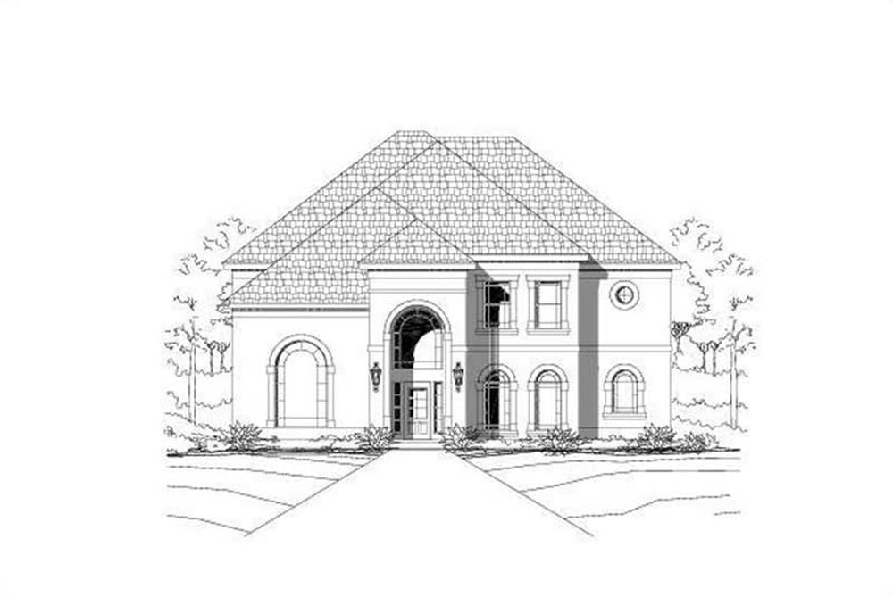 Main image for house plan # 16068