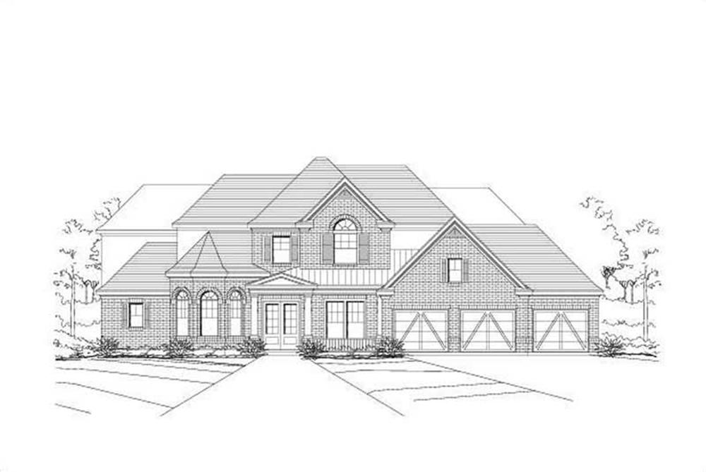 Main image for house plan # 16075