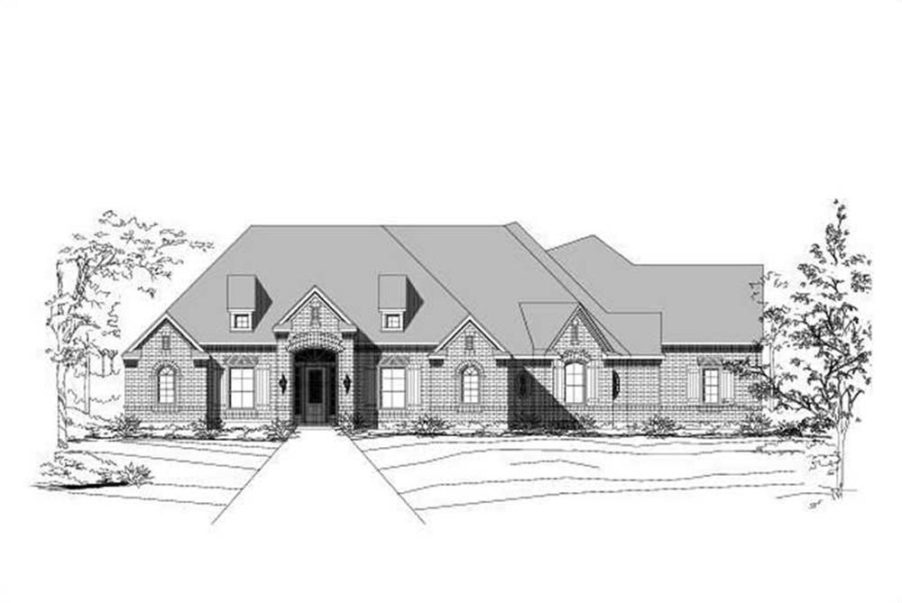 Main image for house plan # 16090