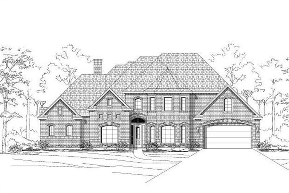 Main image for house plan # 16037