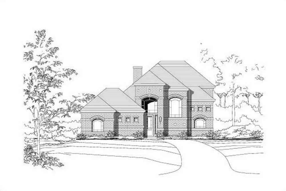 Main image for house plan # 16020