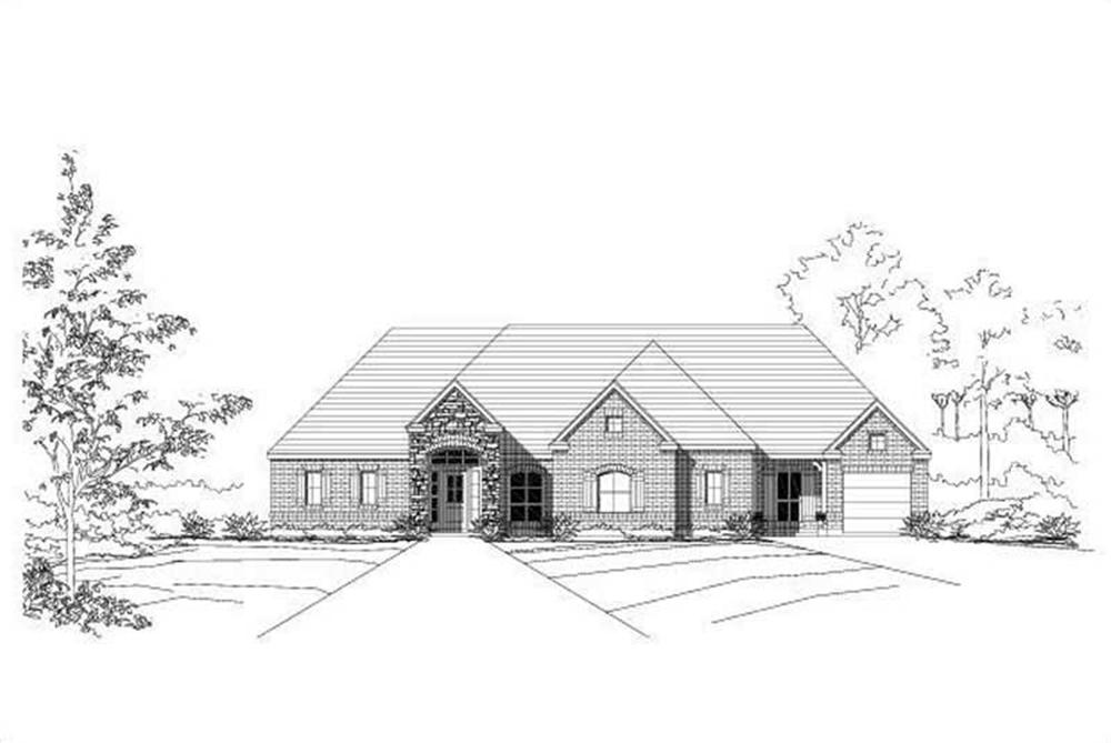 Main image for house plan # 16022