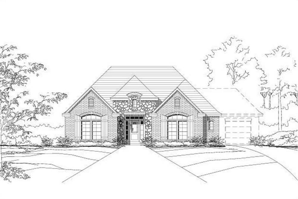 Main image for house plan # 16024