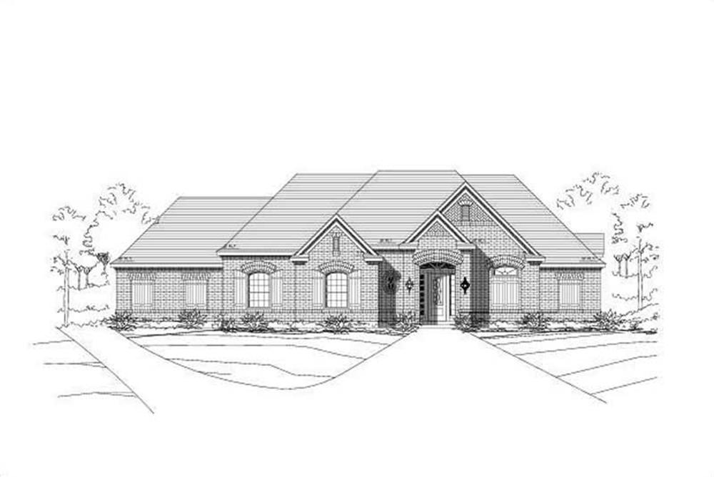 Main image for house plan # 16039