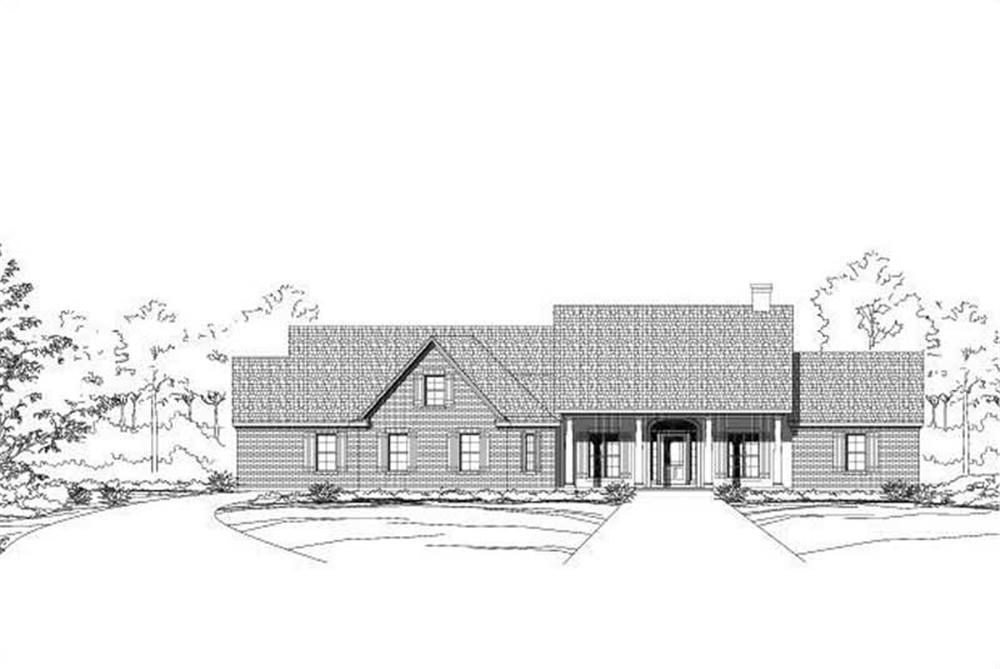 Main image for house plan # 16091