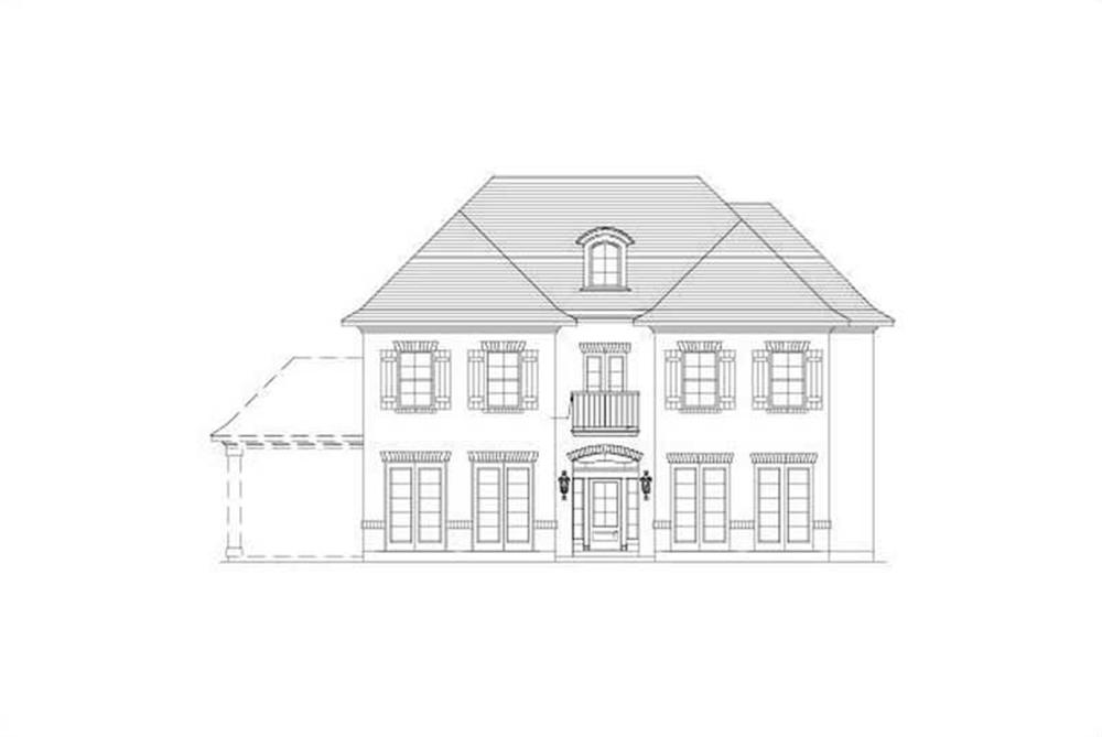 Main image for house plan # 15743