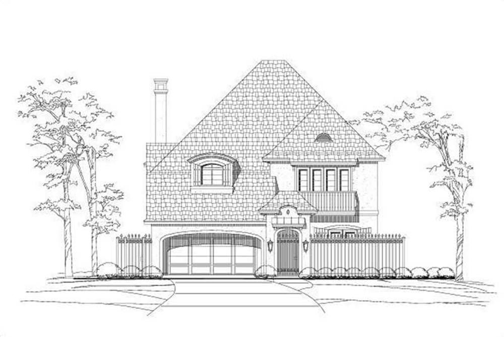 Main image for house plan # 16107