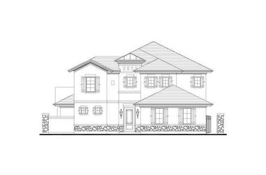 3-Bedroom, 3526 Sq Ft Tuscan Home Plan - 156-1137 - Main Exterior