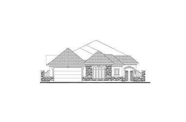 3-Bedroom, 3014 Sq Ft Tuscan Home Plan - 156-1153 - Main Exterior