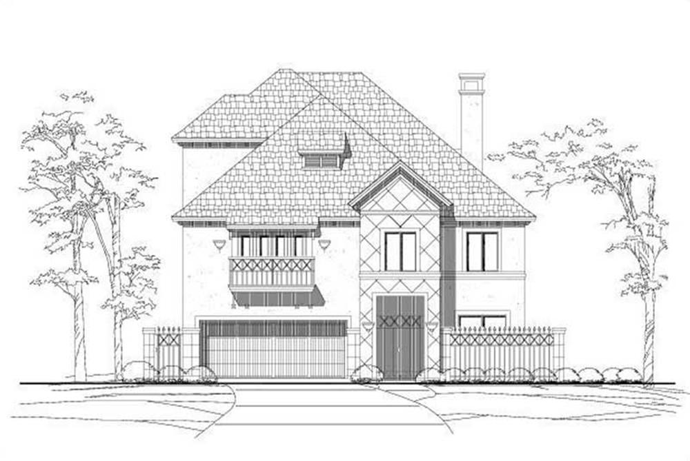 Main image for house plan # 16108
