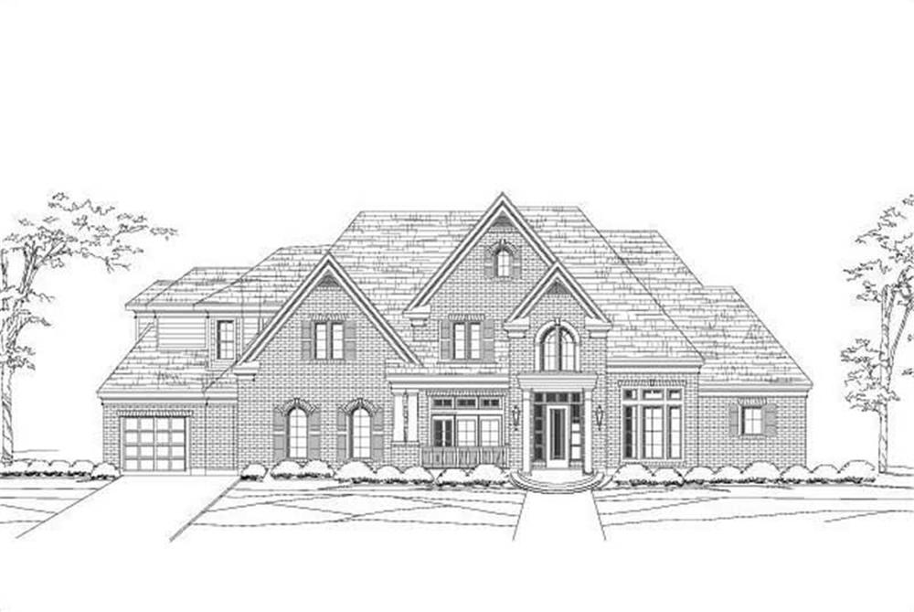 Main image for house plan # 16165
