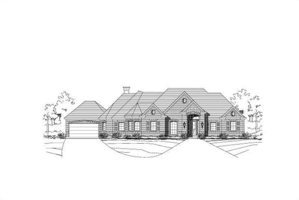 Main image for house plan # 16248
