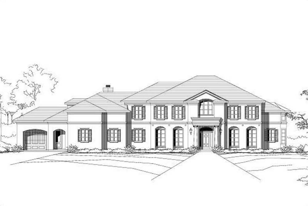 Main image for house plan # 16405